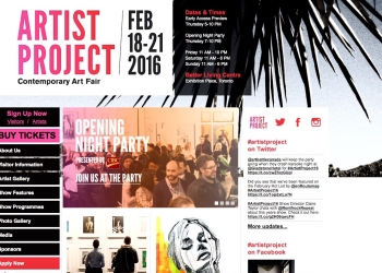 THE ARTIST PROJECT – Toronto’s Contemporary Art Fair is back. (BOOTH 330)